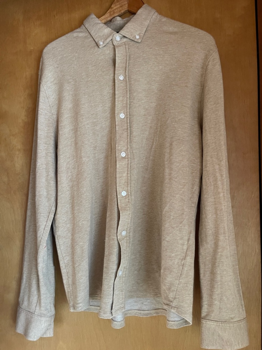 Vince Cotton/Cashmere Button Up Shirt